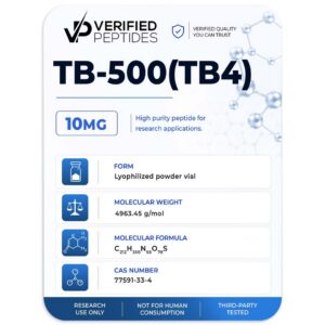 Verified Peptides TB-500 (TB4)