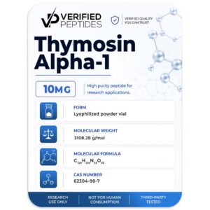 Verified Peptides Thymosin Alpha-1