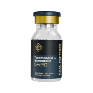 Real Peptides Tesamorelin + Ipamorelin